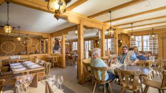 Gli ospiti del ristorante