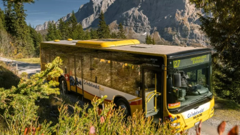 Linea di autobus di montagna Waldspitz n. 127 Linea di autobus di montagna Waldspitz n. 127